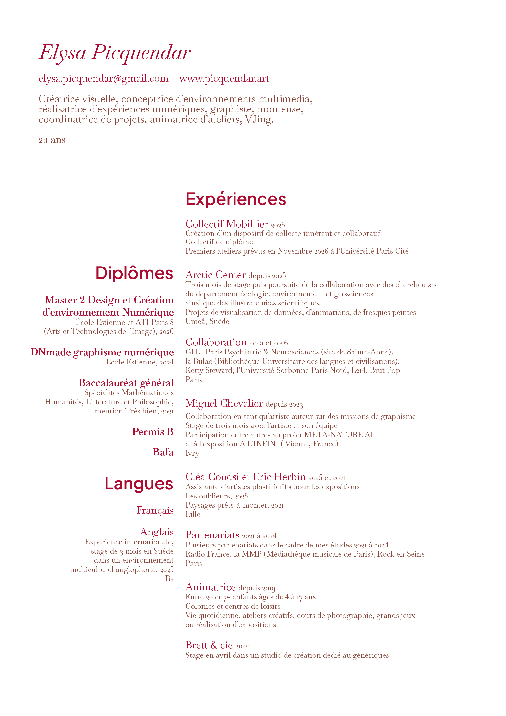 cv